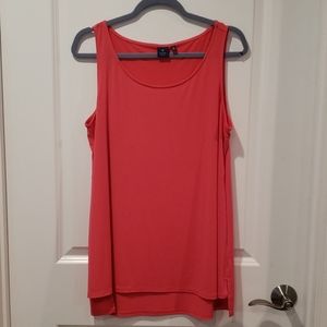 KAARI BLUE SLEEVELESS HOT PINK TOP SIZE LARGE